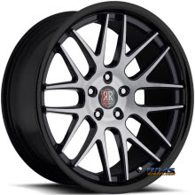 Roderick Luxury Wheels - RW6 - machined w/ black