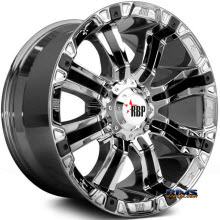 RBP Off-road - 94-R - Chrome w/ Black Cap