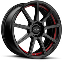 Ruff Racing - R366 - Satin Black w/ Red