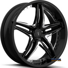 STATUS - S837 Haze (chrome inserts) - black gloss