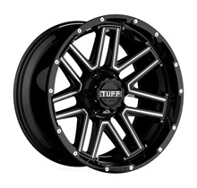 Tuff A.T Wheels - T17 - Black Milled