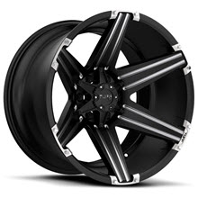 Tuff A.T Wheels - T12 - Black Milled