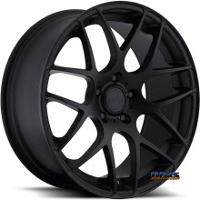 euroTEK WHEELS - UO2 - Black Flat