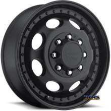 Vision Wheel - 181H Hauler Dually - black flat