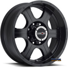 Vision Wheel - Assassin 396 - Black Flat