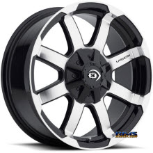 Vision Wheel - 413 Valor - black gloss w/ machined