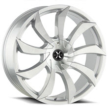 XCESS WHEELS - X01 - Machined w/ Silver