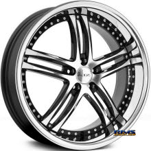 XIX Wheels - X15 - Black Gloss w/ Machined