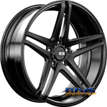 XO LUXURY WHEELS - CARACAS - black flat