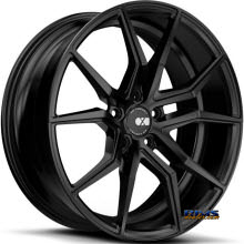 XO Luxury Wheels - Verona - Black Flat  