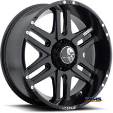 Hostile Truck Wheels - H104 _ ZOMBIE 6 - satin black