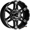 KMC XD Off-Road - XD797 Spy - Black Gloss w/ Machined