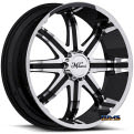 Milanni KOOL WHIP 8 446 - black flat w/ machined