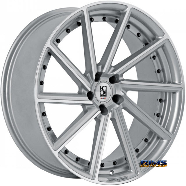 Pictures for KOKO KUTURE Wheels SURREY machined w/ silver