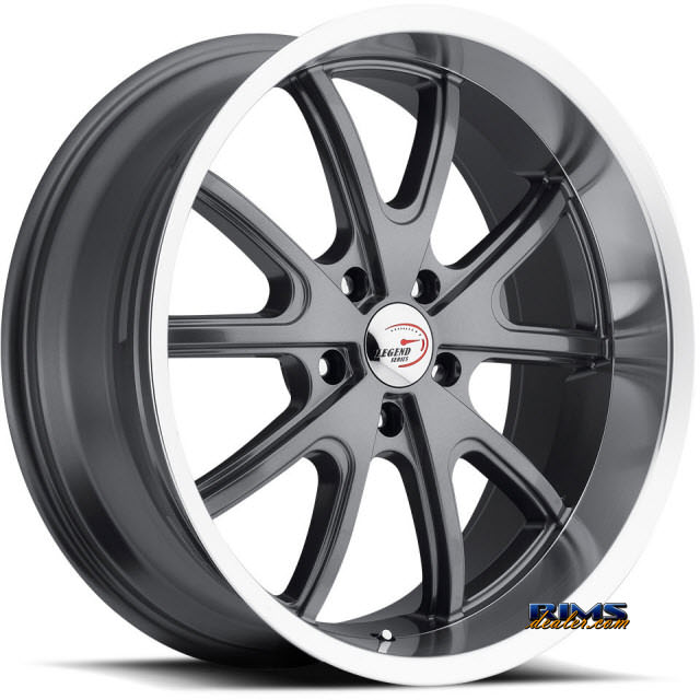Pictures for Vision Wheel Torque 143 gunmetal flat