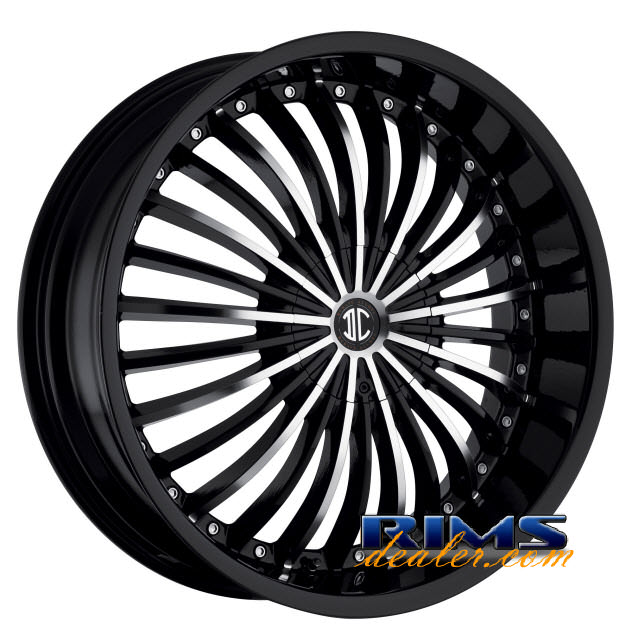 Pictures for 2Crave Rims No.13 machined w/ black
