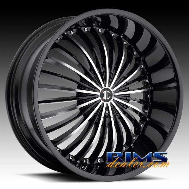 Pictures for 2Crave Rims No.19 machined w/ black