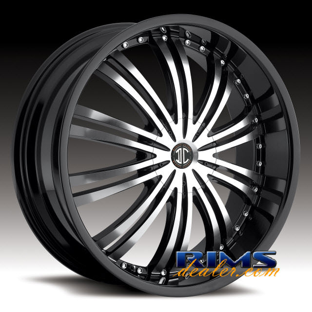 Pictures for 2Crave Rims No.1 machined w/ black
