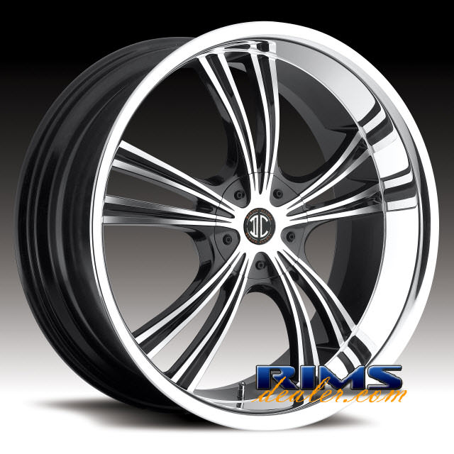 Pictures for 2Crave Rims No.2 machined w/ black chrome