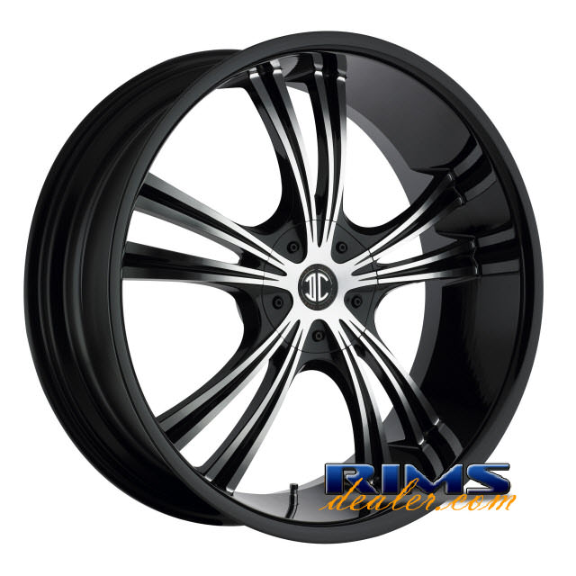 Pictures for 2Crave Rims No.2 machined w/ black