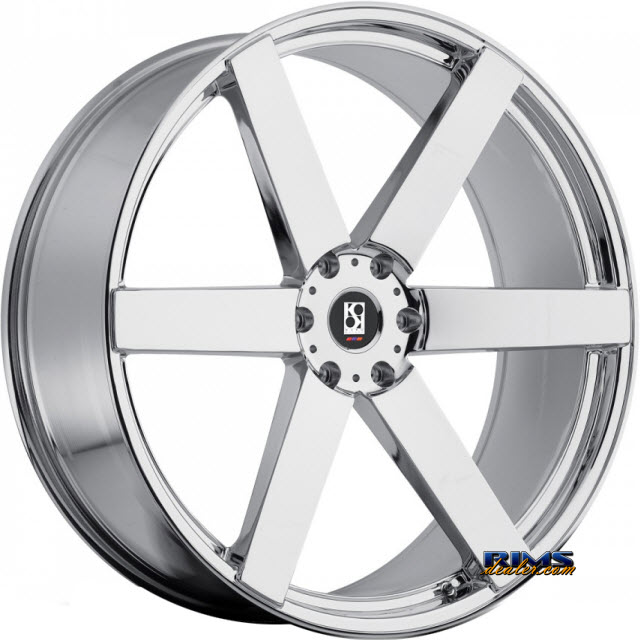 Pictures for KOKO KUTURE Wheels SARDINIA-6 chrome