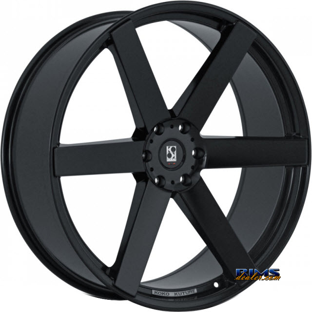 Pictures for KOKO KUTURE Wheels SARDINIA-6 black gloss