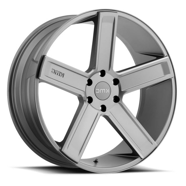 Pictures for KMC KM702 (Milled) Grey Solid