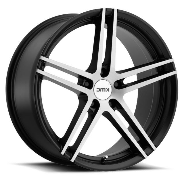 Pictures for KMC KM703 (Brushed) Black Flat w/ Machined