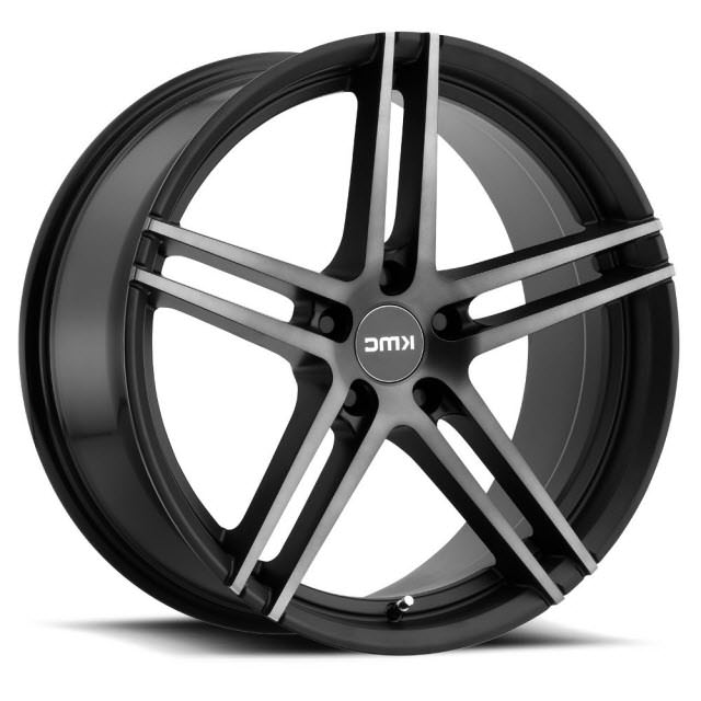 Pictures for KMC KM703 (Dark Titanium) Black Flat w/ Machined