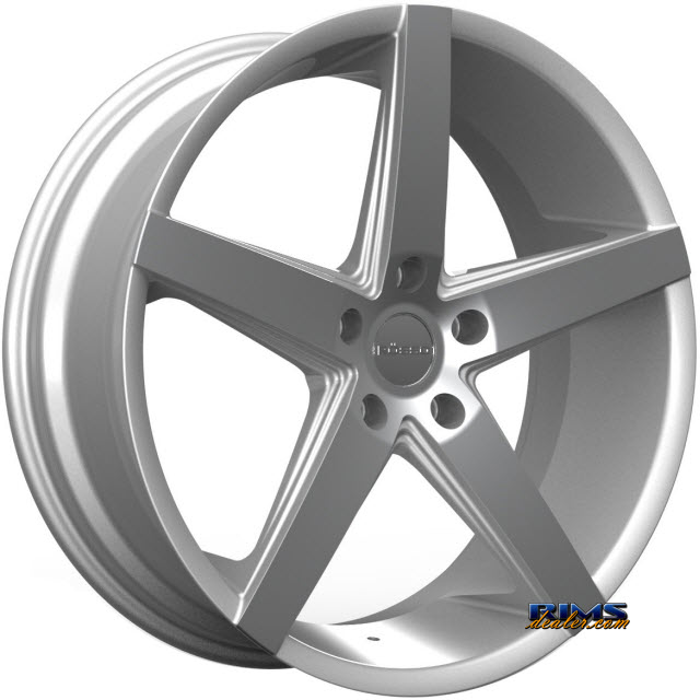 Pictures for Rosso Wheels AFFINITY machined w/ silver
