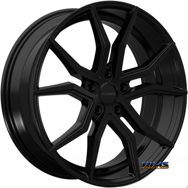 Pictures for Rosso Wheels ICON black gloss