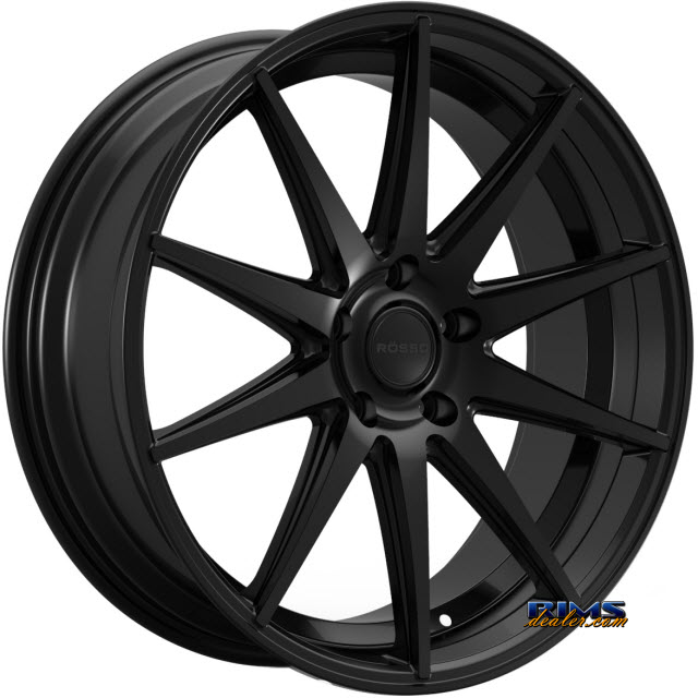 Pictures for Rosso Wheels LEGACY black gloss