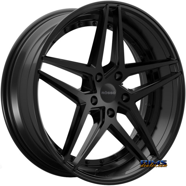 Pictures for Rosso Wheels REACTIV black gloss