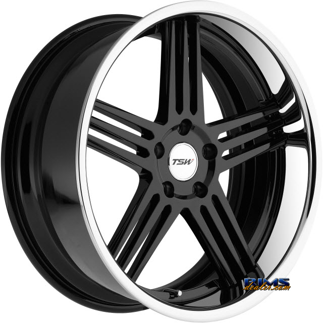 Pictures for TSW NOUVELLE - GLOSS BLACK W/CHROME STAINLESS LIP BLACK GLOSS