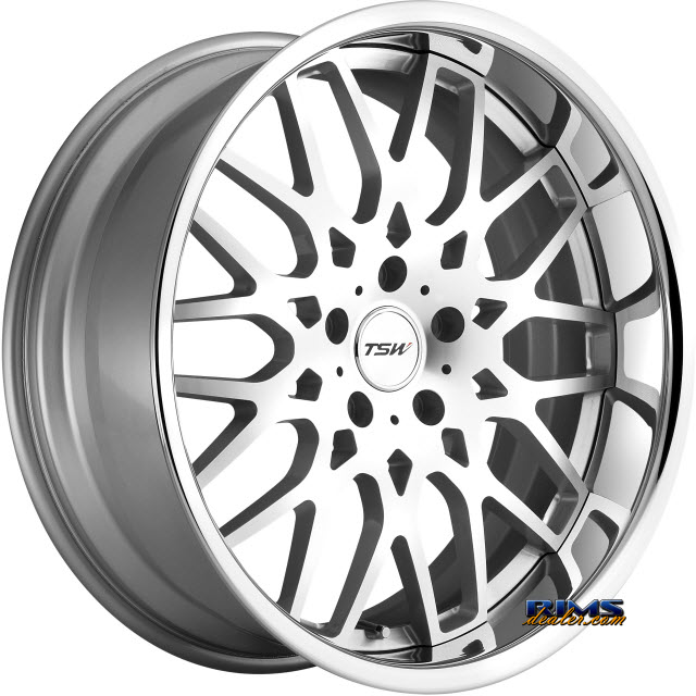 Pictures for TSW RASCASSE - SILVER W/MACHINED FACE / CHROME LIP Silver Flat