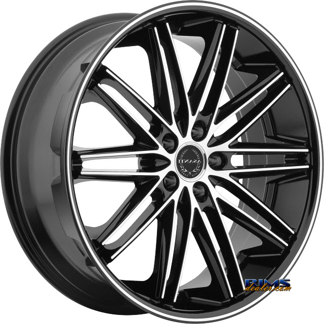 Pictures for Asanti Wheels ABL-10 Machined Black w/Black Lip