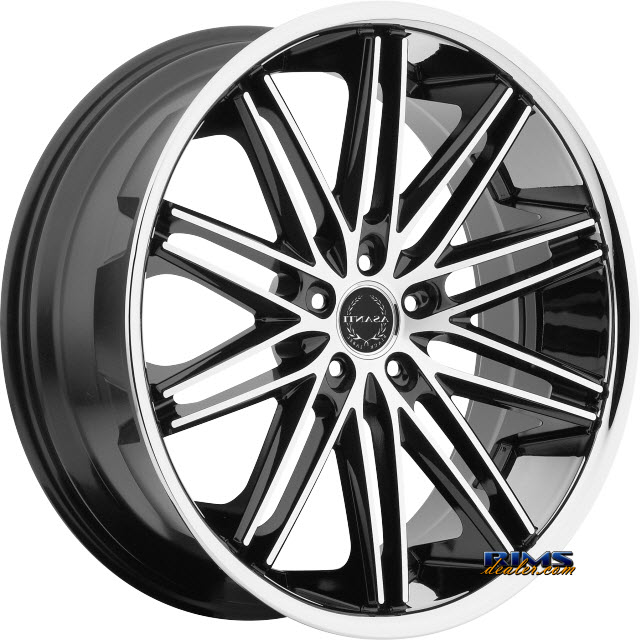 Pictures for Asanti Wheels ABL-10 Machined w/ Silver Chrome Lip