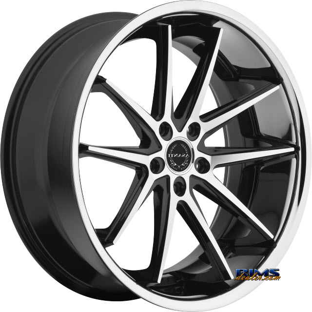 Pictures for Asanti Wheels ABL-5 Machined w/ Silver Chrome Lip