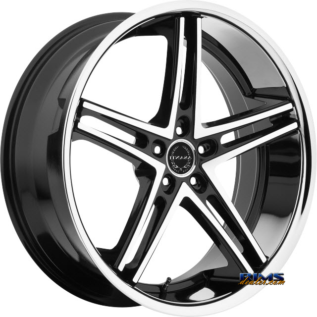 Pictures for Asanti Wheels ABL-7 Machined w/ Silver Chrome Lip