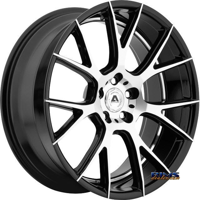 Pictures for Adventus Wheels AVX-7 Black Gloss w/ Machined