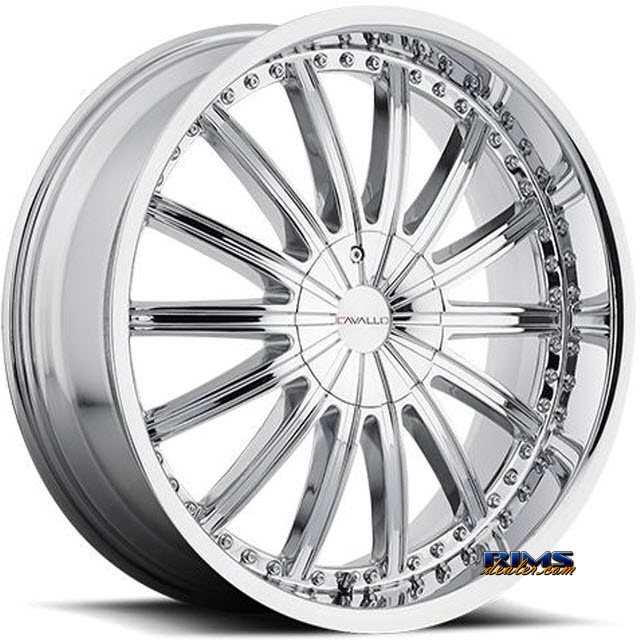 Pictures for Cavallo Wheels CLV-6 chrome