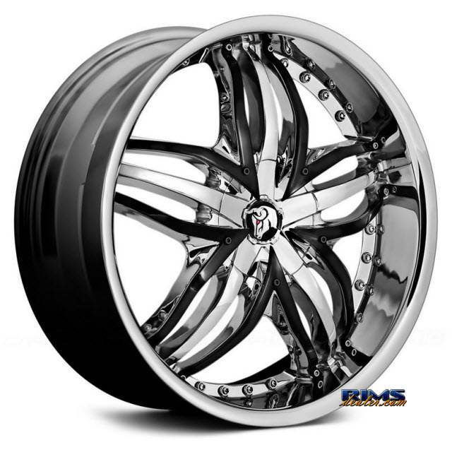 Pictures for Diablo Wheels ANGEL Chrome