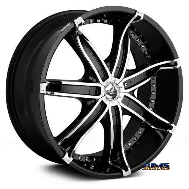 Pictures for Diablo Wheels DNA Black Gloss
