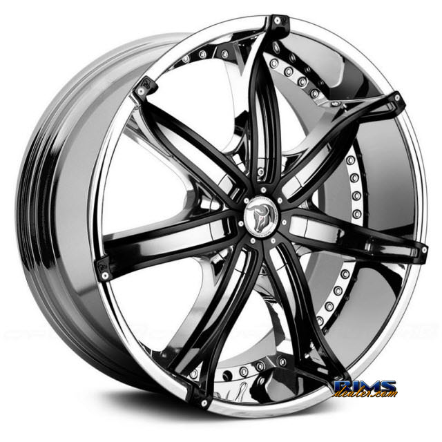 Pictures for Diablo Wheels DNA Chrome