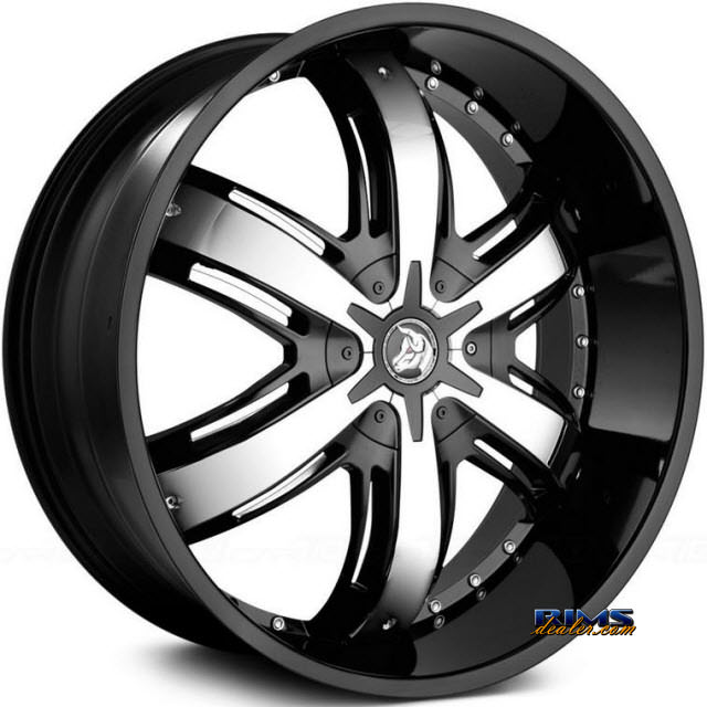 Pictures for Diablo Wheels RAZOR Black Gloss