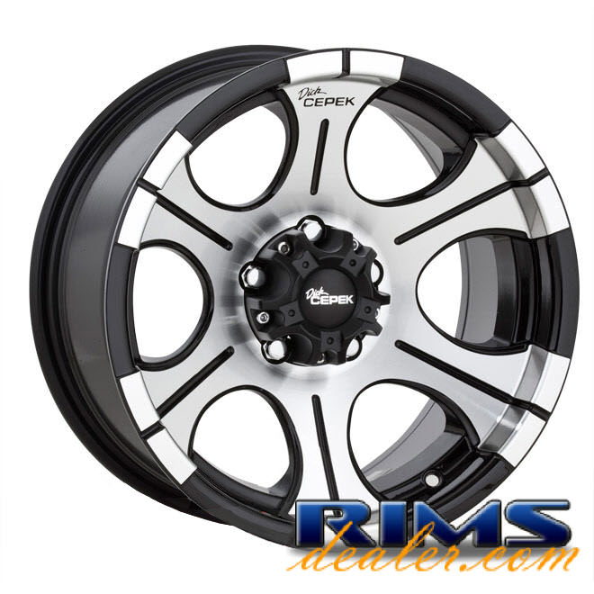 Pictures for Dick Cepek DC-2 (5-Lug) machined w/ black