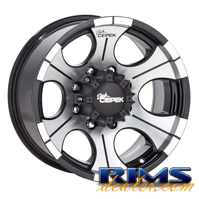 Pictures for Dick Cepek DC-2 (8-Lug) machined w/ black