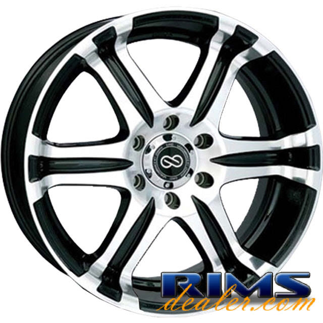 Pictures for ENKEI Ets machined w/ black
