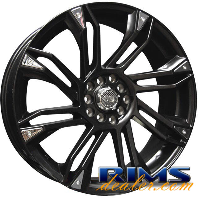 Pictures for ENKEI GW8 black w/ chrome cap