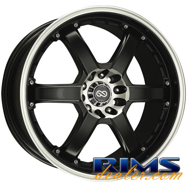 Pictures for ENKEI PKR black flat